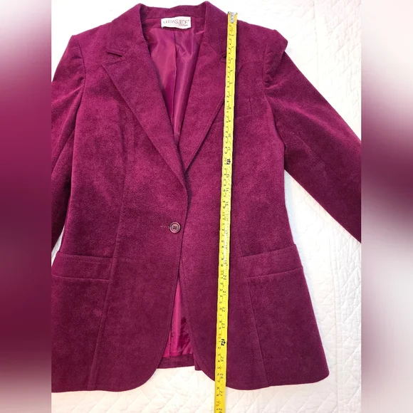 Count Romi Ltd Ultra Suede Fabric Single Breasted Suit Women's Size 12 - Picture 3 of 11